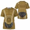 C3PO Star Wars T-shirt, Costume T-shirt