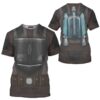 Axe Woves The Mandalorian Armor Season 2 T-shirt, Costume T-shirt