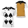 Black Spade Alice In Wonderland T-shirt, Costume T-shirt