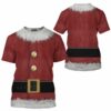 Santa Claus Christmas T-shirt, Costume T-shirt