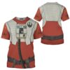 Poe Dameron Star Wars T-shirt, Costume T-shirt