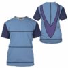 Cri-Kee Mulan Movie Cosplay Costume, Costume T-shirt