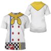 Chef Mickey Mouse T-shirt, Costume T-shirt