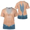 King Triton Little Mermaid T-shirt, Costume T-shirt