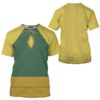 Green And Yellow Wanda Vision Halloween - T-shirt