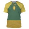 Green And Yellow Wanda Vision Halloween - T-shirt