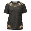 Erik Killmonger Jaguar Black Panther T-shirt, Costume T-shirt