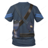 CW Uniforms Of Blue Uniform T-shirt