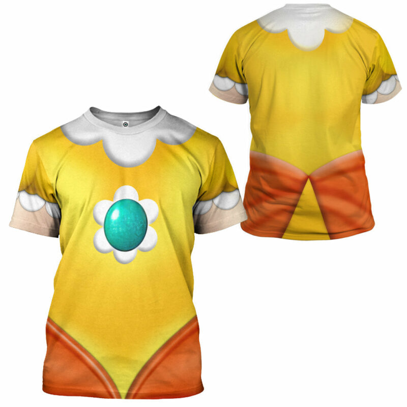 Princess Daisy Mario T-shirt 3D