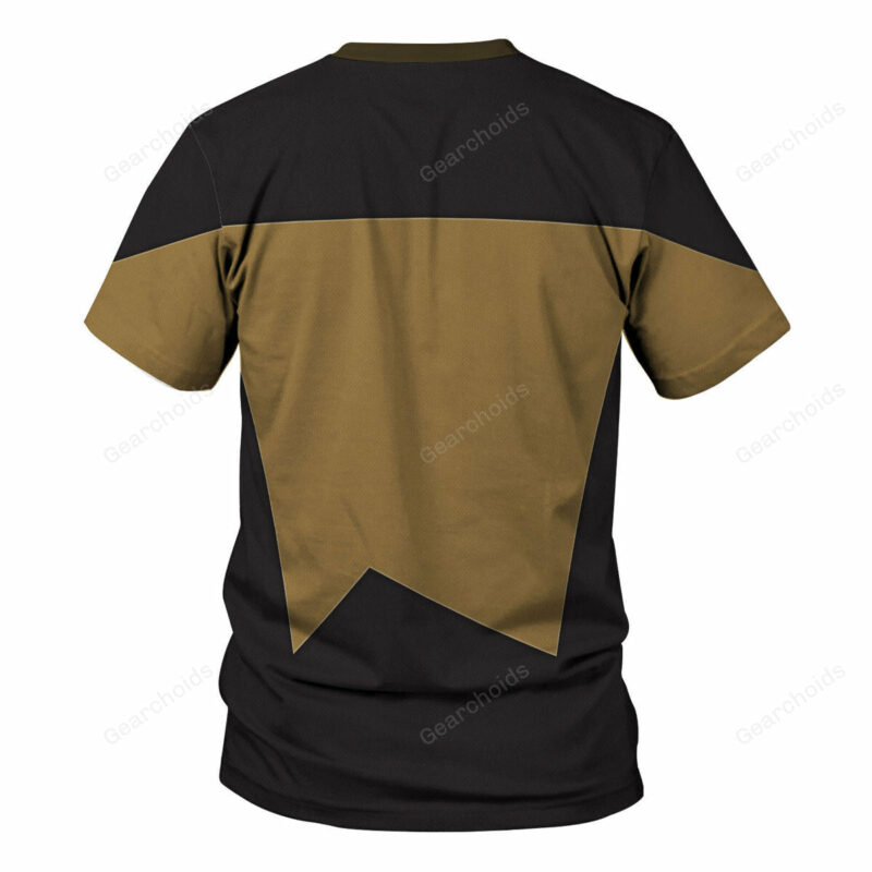 Star Trek Data T-shirt, Costume T-shirt