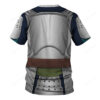 Star Wars Jango Fet Samurai T-shirt, Costume T-shirt