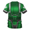 Dark Angels In Mark III Power Armor - T-shirt WHHS175