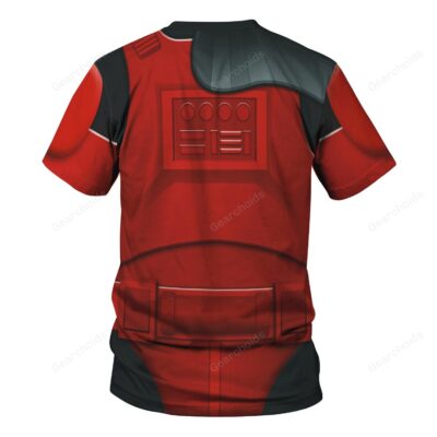 Star Wars Imprerial Crimson Stormtrooper T-shirt, Costume T-shirt SWHS65