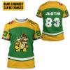 Personalized Bowser Sports - T-shirt 3D