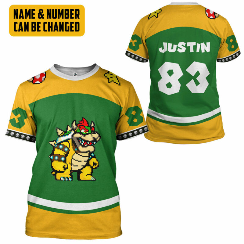 Personalized Bowser Sports - T-shirt 3D