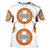 Star Wars BB 8 Robot T-shirt, Costume T-shirt