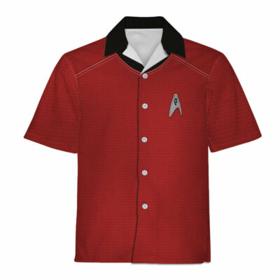 Star Trek Into Darkness Red Cool Costume Cosplay - Hawaiian Shirt