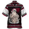 Christmas Tattoo Santa Funny Merry Xmas - Hawaiian Shirt