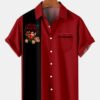 Christmas Santa Red And black - For Men And Women - Hawaiian Shirt