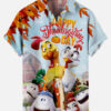 Happy Turkey Farm - For Men And Women - Hawaiian Shirt