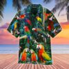 Parrots Bird Tropical Hawaiian Shirt For Men & Women