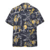 Jay Hernandez Hula Moon Navy Retro Hawaiian Shirt