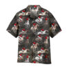 Horse Racing Dark Gray - Hawaiian Shirt