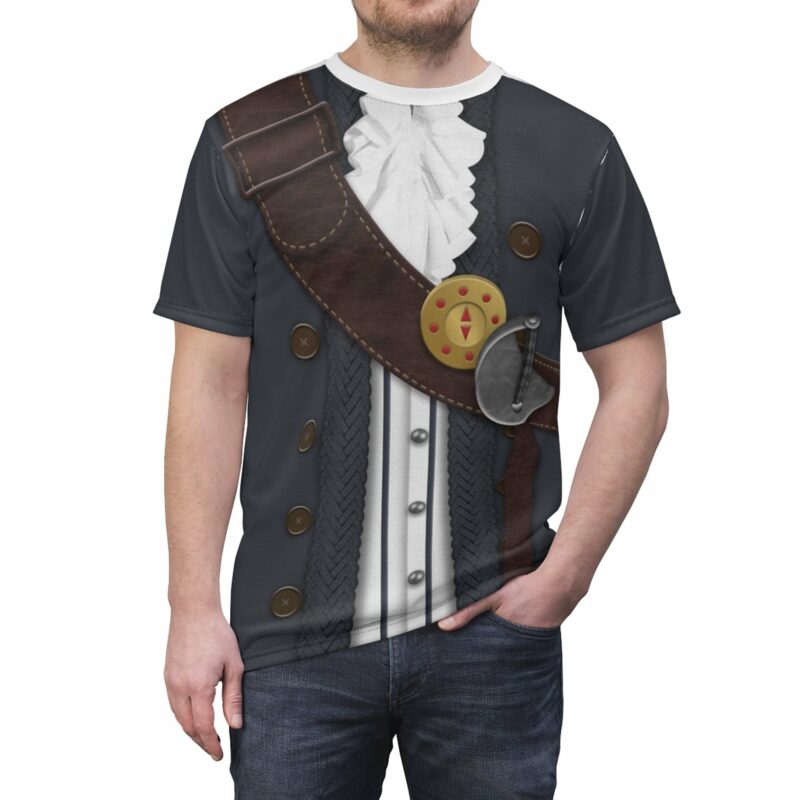 Auctioneer Pirates Of The Caribbean T-shirt, Costume T-shirt