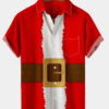 Merry Christmas Cosplay Costume Santa Middle Belt - Hawaiian Shirt