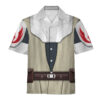 Star Wars General Kenobi Cosplay Costume - Hawaiian Shirt