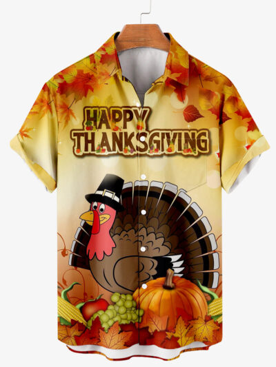 Thanks Turkey Day Chicken - For Men And Women - Hawaiian Shirt