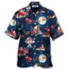 Christmas Astronaut Santa Claus - Gift For Men And Women - Hawaiian Shirt