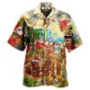 Christmas Mele Kalikimaka From Hawaii With Flower - Hawaiian Shirt