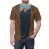 Retro Brown Suit Wanda Vision T-shirt, Costume T-shirt