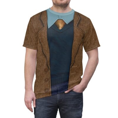 Retro Brown Suit Wanda Vision T-shirt, Costume T-shirt