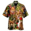 Merry Christmas Foxmask - Gift For Men And Women - Hawaiian Shirt