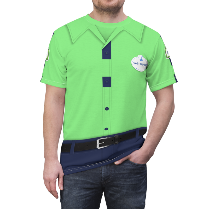 Photopass Cast Member Green Uniforms Disney Cast Member T-shirt, Costume T-shirt