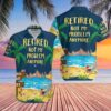 Retired Not My Problem Anymore Hawaiian Shirt For Men & Women