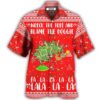 Cat Wreck The Tree Christmas Red Style - Hawaiian Shirt