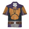 Star Wars Mandalorian SD Cosplay Costume - Hawaiian Shirt SWHS21