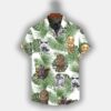 Spaceship Star Wars Leaves Hawaiian Shirt