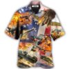 Combat Aircraft Independence Day - Hawaiian Shirt