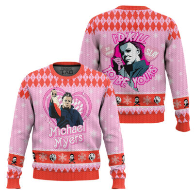 Michael Myers Halloween Ugly Sweater