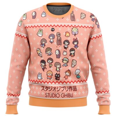 Studio Ghibli Cuties Ugly Christmas Sweater