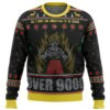 DBZ Goku Over 9000 Ugly Christmas Sweater