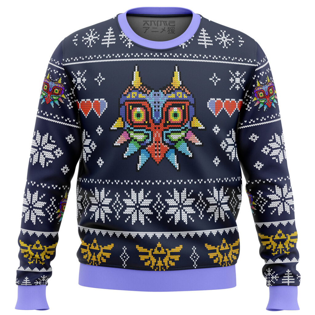 Majora's Mask Zelda Ugly Christmas Sweater