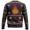 Ghibli May All Your Bacon Burn Ugly Christmas Sweater