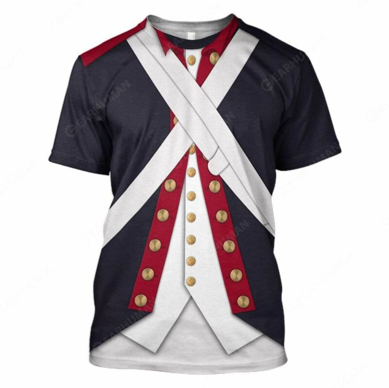 Continental Army T-shirt, Costume T-shirt