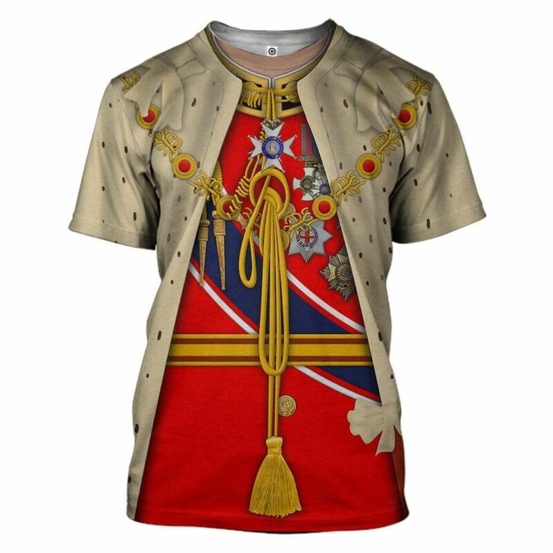 Edward VII T-shirt, Costume T-shirt