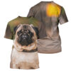 Pug T-shirt, Costume T-shirt